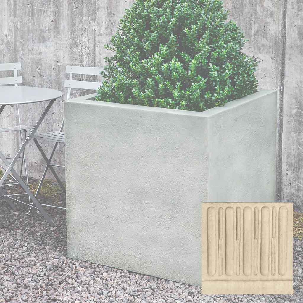 Campania Metropolis Cube 3636 Planter - GFRC-0701