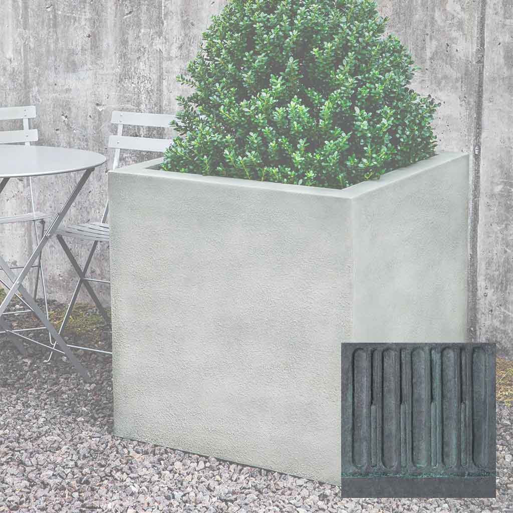 Campania Metropolis Cube 3030 Planter - GFRC-0702