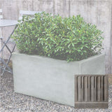 Campania Metropolis Rectangle 482424 Planter - GFRC-0800