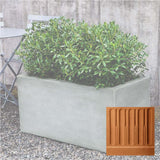 Campania Metropolis Rectangle 482424 Planter - GFRC-0800