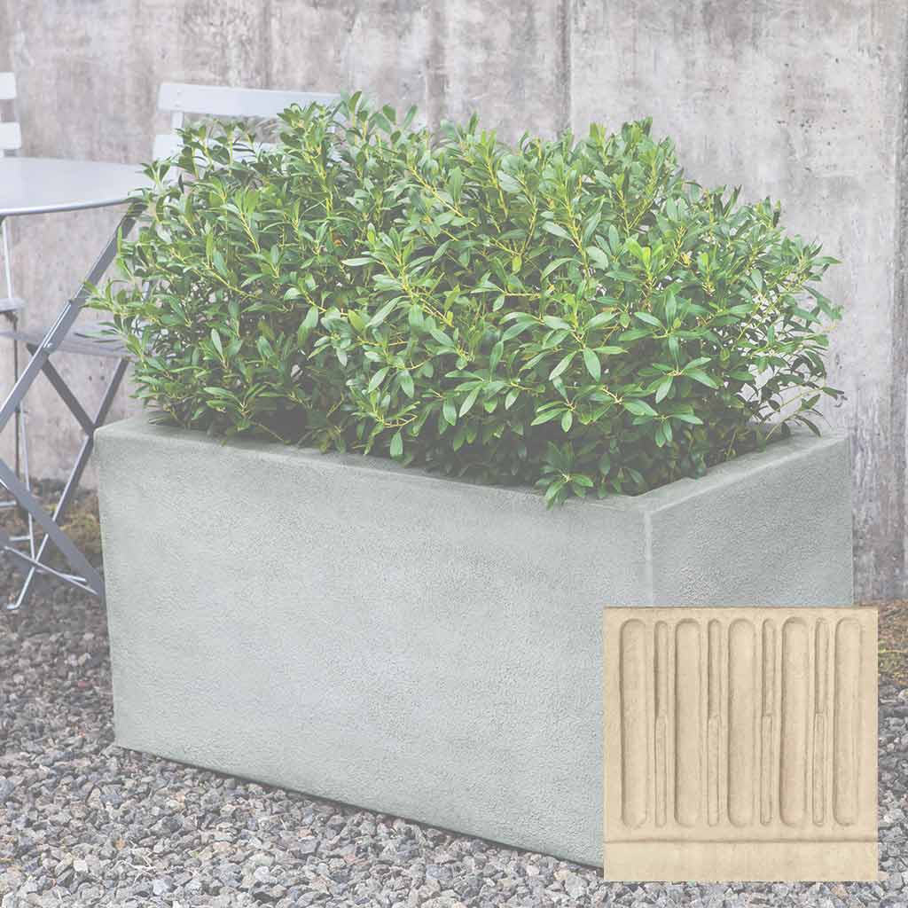 Campania Metropolis Rectangle 482424 Planter - GFRC-0800
