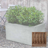 Campania Metropolis Rectangle 361818 Planter - GFRC-0801