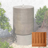 Campania Large Cylinder Fountain - GFRCFT-1107