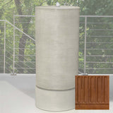 Campania Tall Cylinder Fountain - GFRCFT-1109