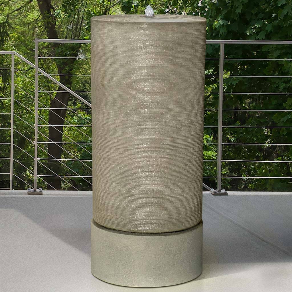 Campania Tall Cylinder Fountain - GFRCFT-1109