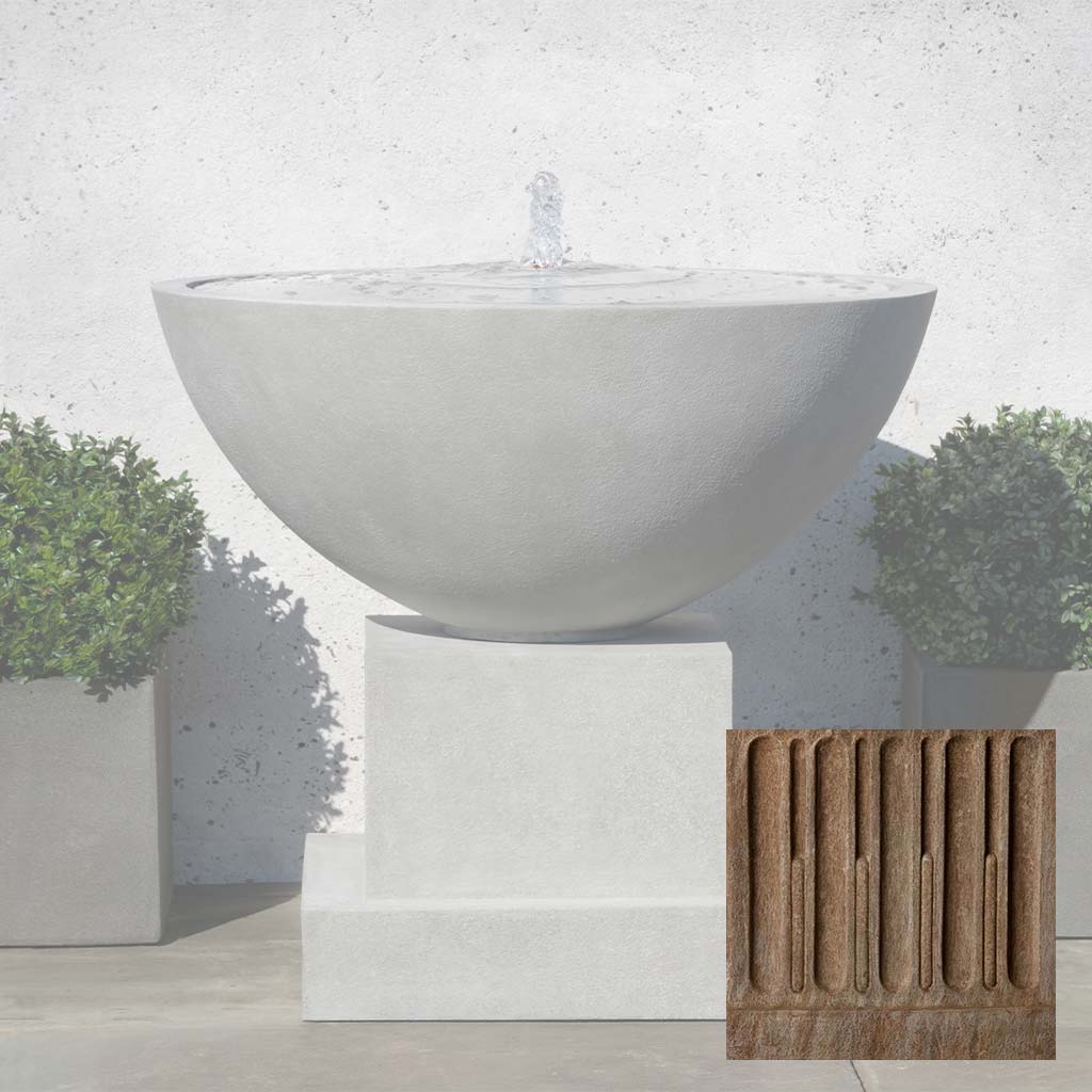 Campania Darien Plinth Fountain - GFRCFT-1113