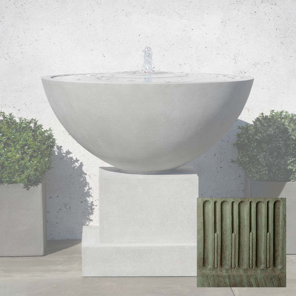 Campania Darien Plinth Fountain - GFRCFT-1113