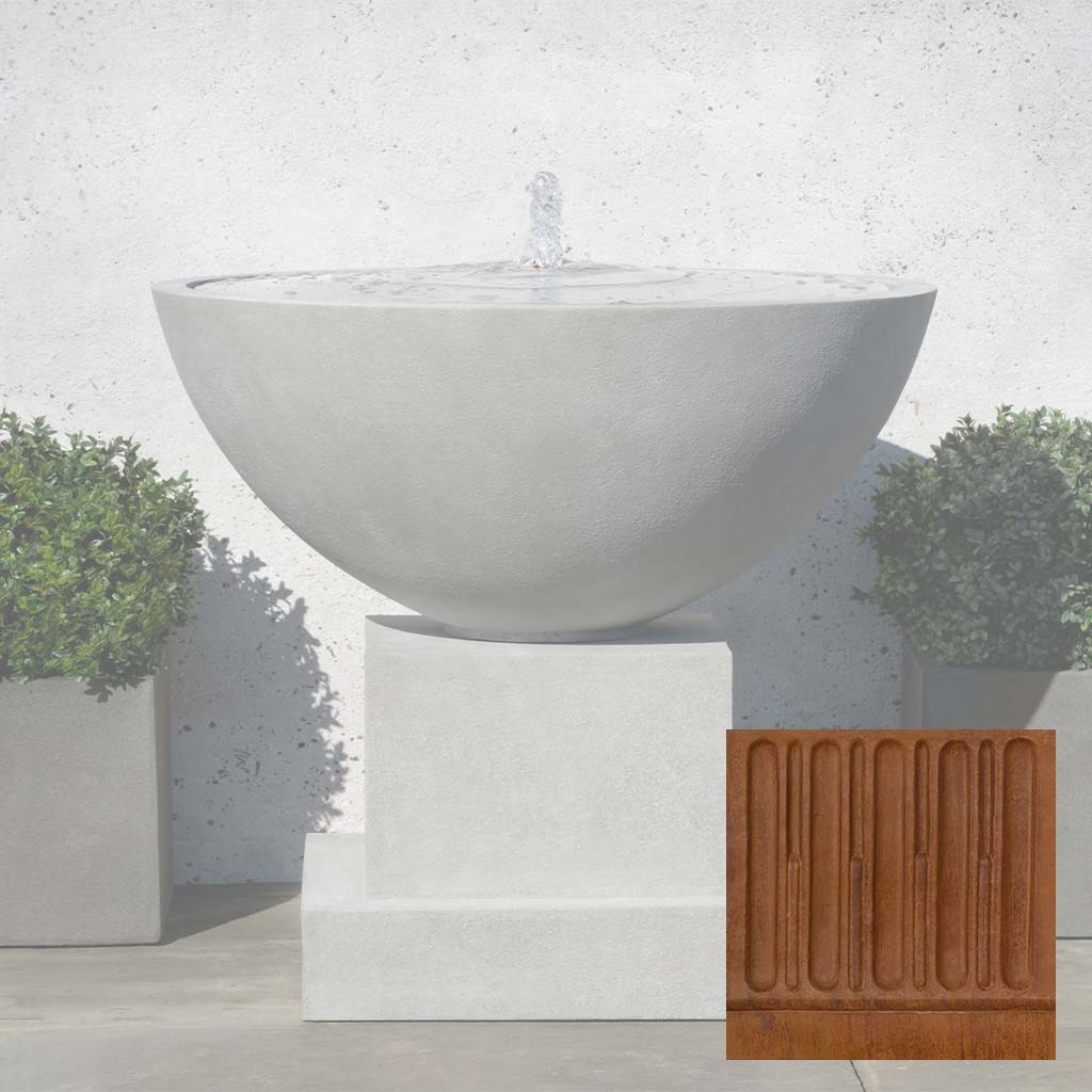 Campania Darien Plinth Fountain - GFRCFT-1113