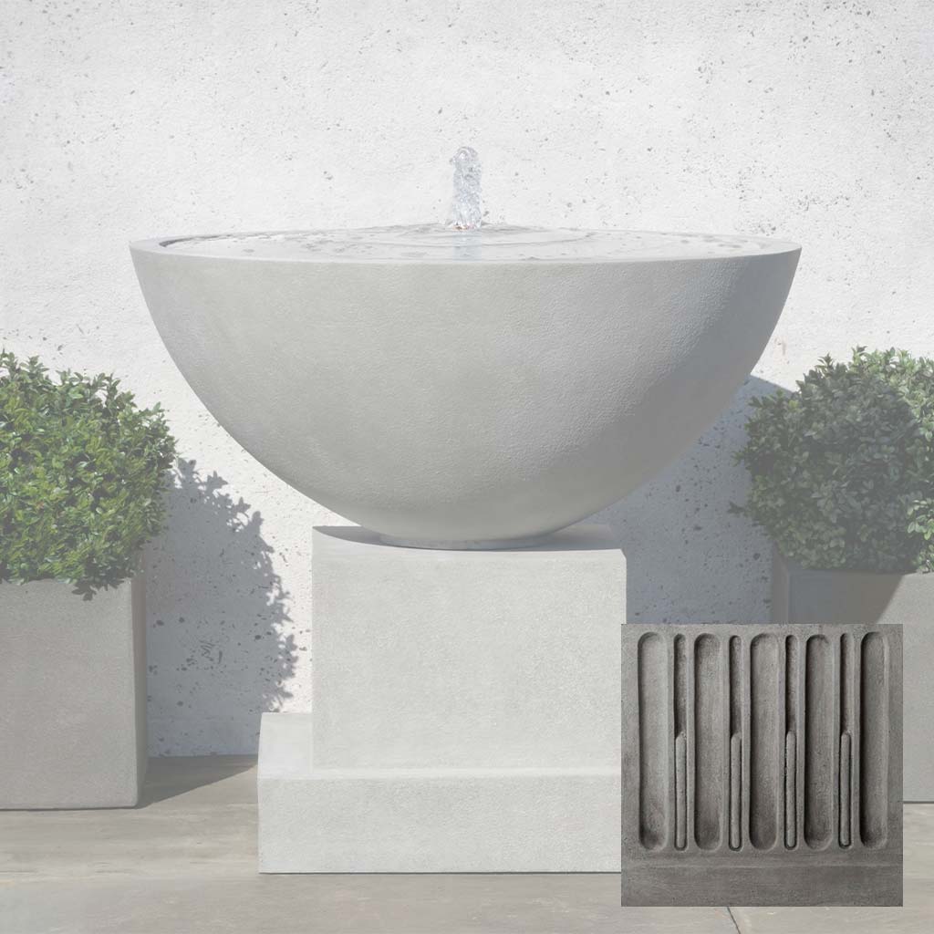Campania Darien Plinth Fountain - GFRCFT-1113