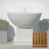 Campania Darien Plinth Fountain - GFRCFT-1113