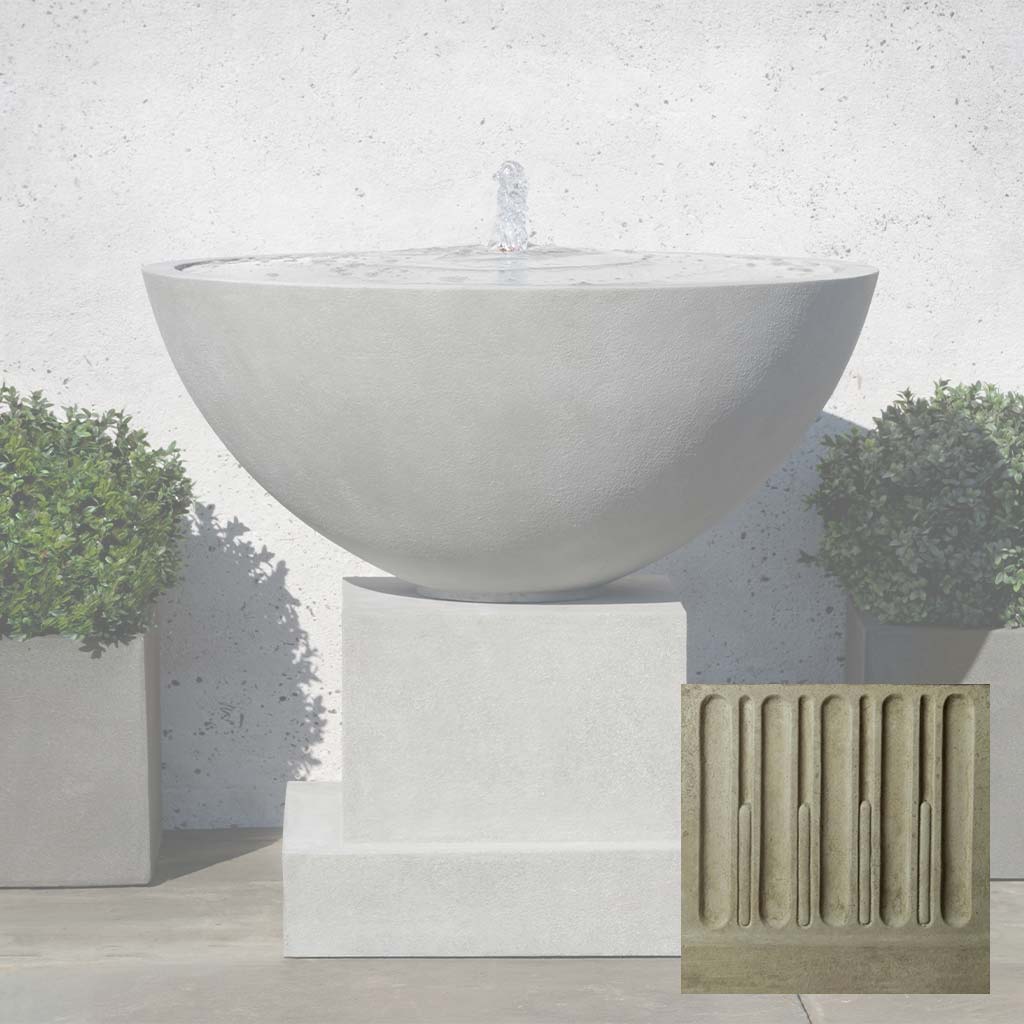 Campania Darien Plinth Fountain - GFRCFT-1113