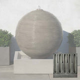 Campania Ribbed Sphere Fountain - GFRCFT-1114
