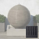 Campania Ribbed Sphere Fountain - GFRCFT-1114