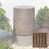 Campania Large Cylinder Fountain - GFRCFT-1107