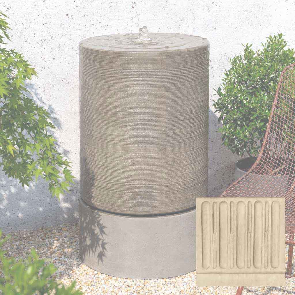 Campania Large Cylinder Fountain - GFRCFT-1107