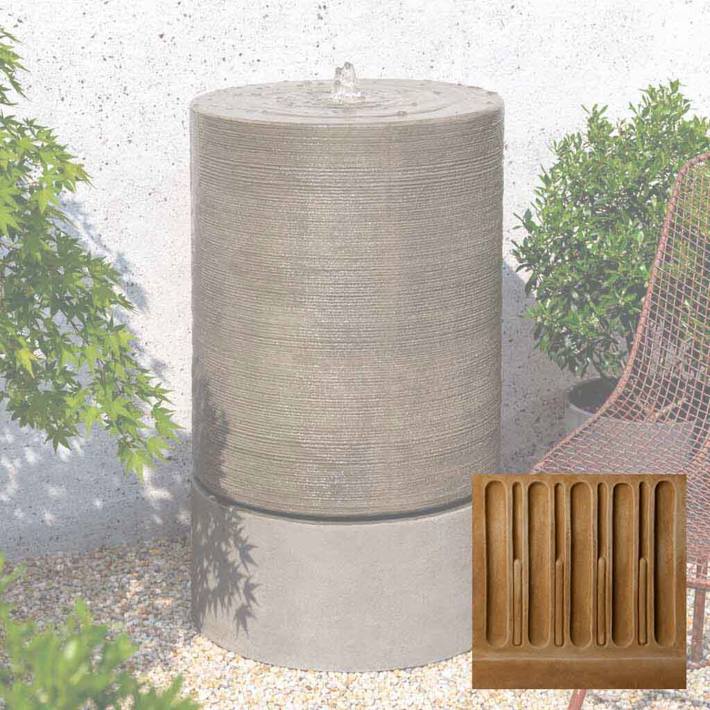 Campania Large Cylinder Fountain - GFRCFT-1107