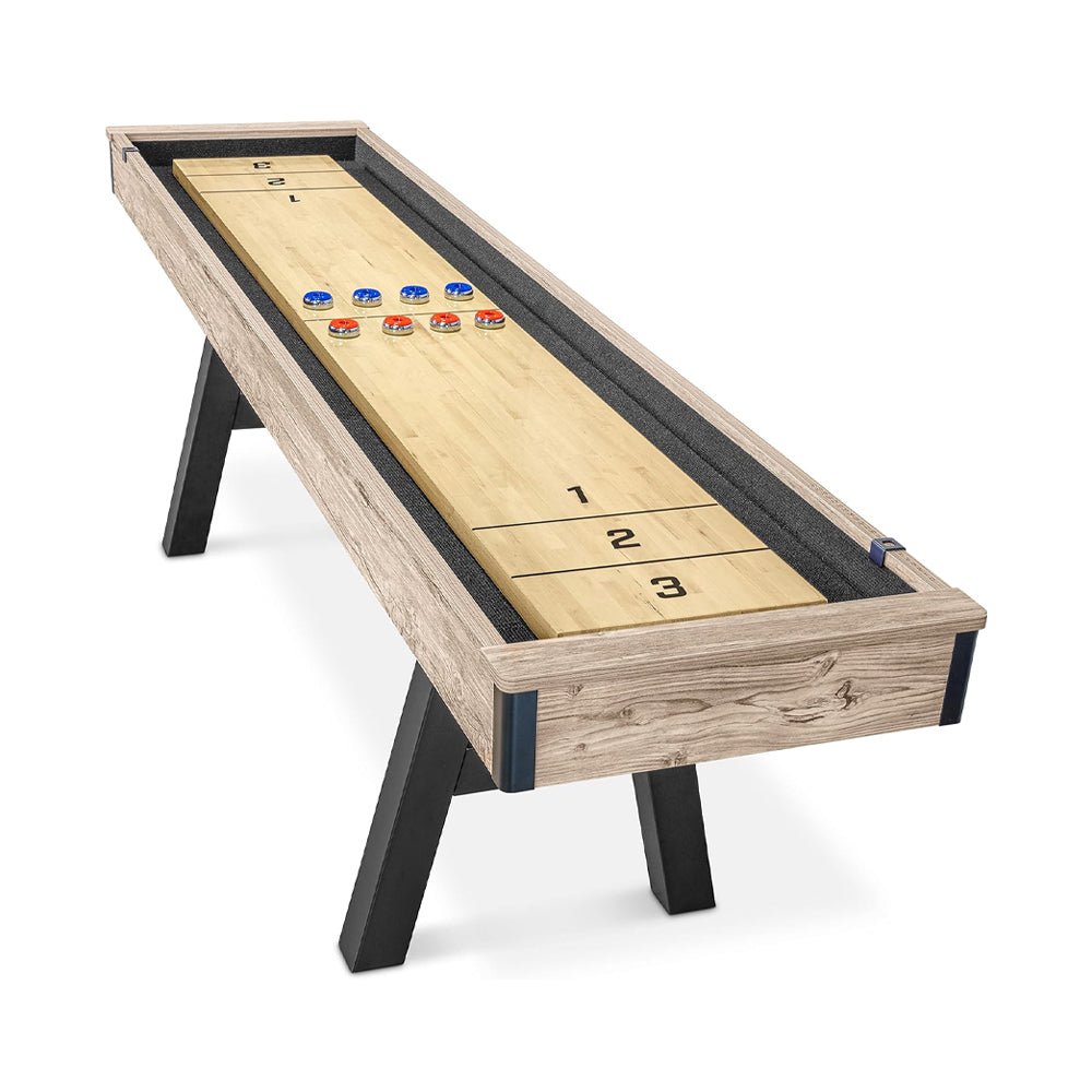 Gosports Premium Shuffleboard Table Set For Game Rooms With Pucks, Wax, And Brush, 9FT (96275134)