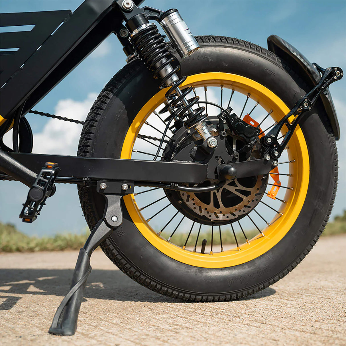 HappyRun G100 (G100 Pro) Long Distance Electric Fat Tire Bike Motorcycle (SAK95715)