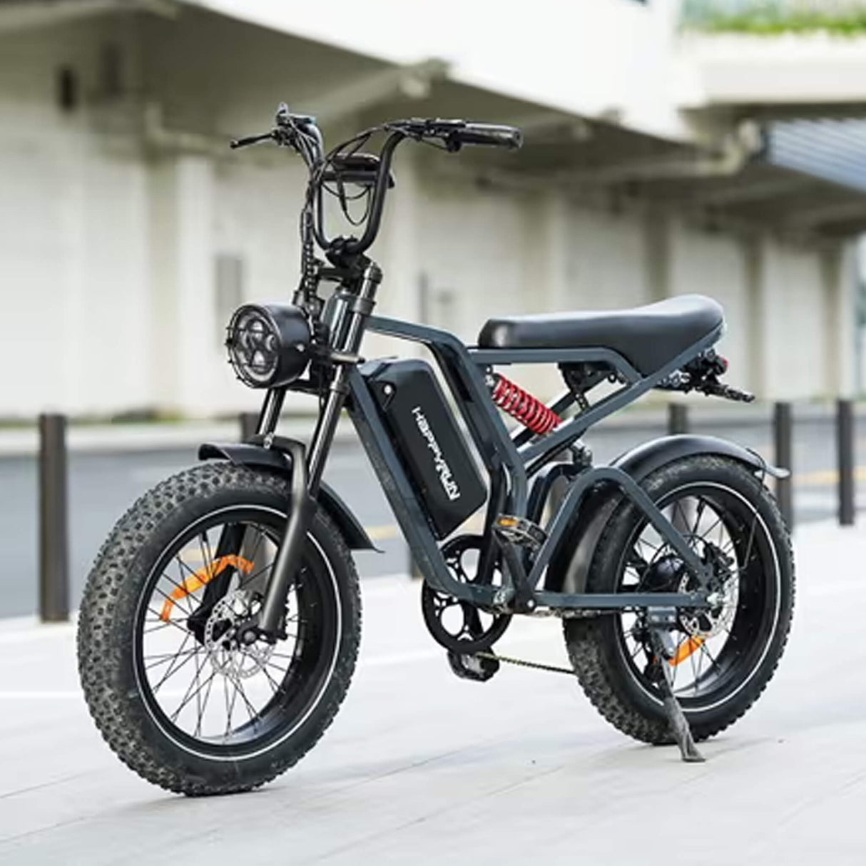 HappyRun Tank G60 Electric Off-Road Fat Tire Moped Bike (SAK48732)