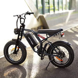 HappyRun Tank G60 Electric Off-Road Fat Tire Moped Bike (SAK48732)