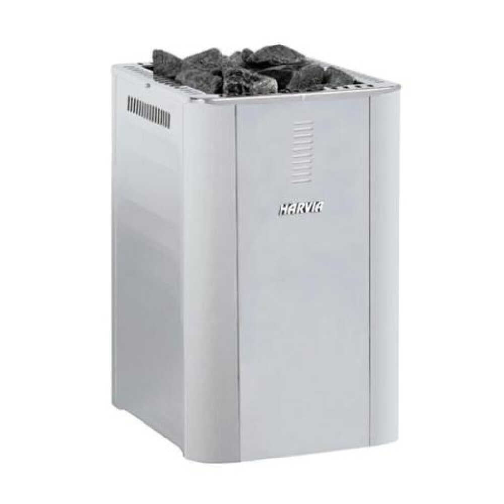 Harvia Duo Series Stainless Steel Wood Sauna Stove With Sauna Stoves [WK200SLUX/WK360SLUX] (SAK68420)