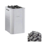 Harvia Duo Series Stainless Steel Wood Sauna Stove With Sauna Stoves [WK200SLUX/WK360SLUX] (SAK68420)