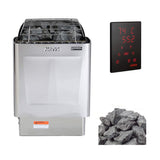 Harvia KIP80W 8KW UL Certified Electric Sauna Heater With Xenio CX170 Digital WIFI Control & Sauna Stones [JH80W2401] (SAK14630)