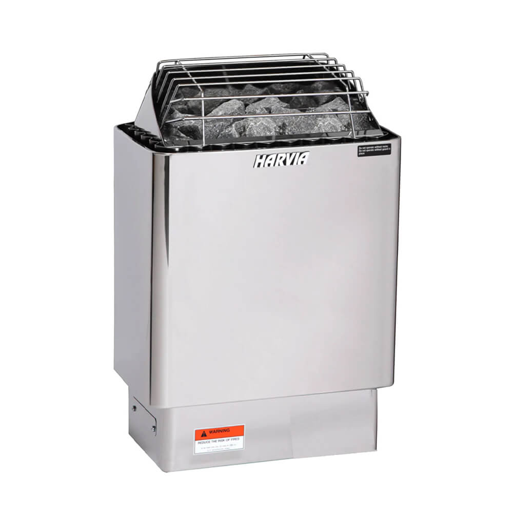 Harvia KIP UL Certified Electric Sauna Heater With Xenio CX170 Digital Control, WiFi Remote Control & Sauna Stones (SAK74563)