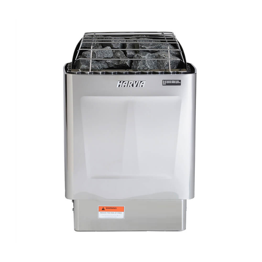 Harvia KIP UL Certified Electric Sauna Heater With Xenio CX170 Digital Control, WiFi Remote Control & Sauna Stones (SAK74563)