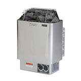 Harvia KIPB Wet Dry Electric Sauna Heater Stove With Built-In Controls & Sauna Stones (SAK47351)