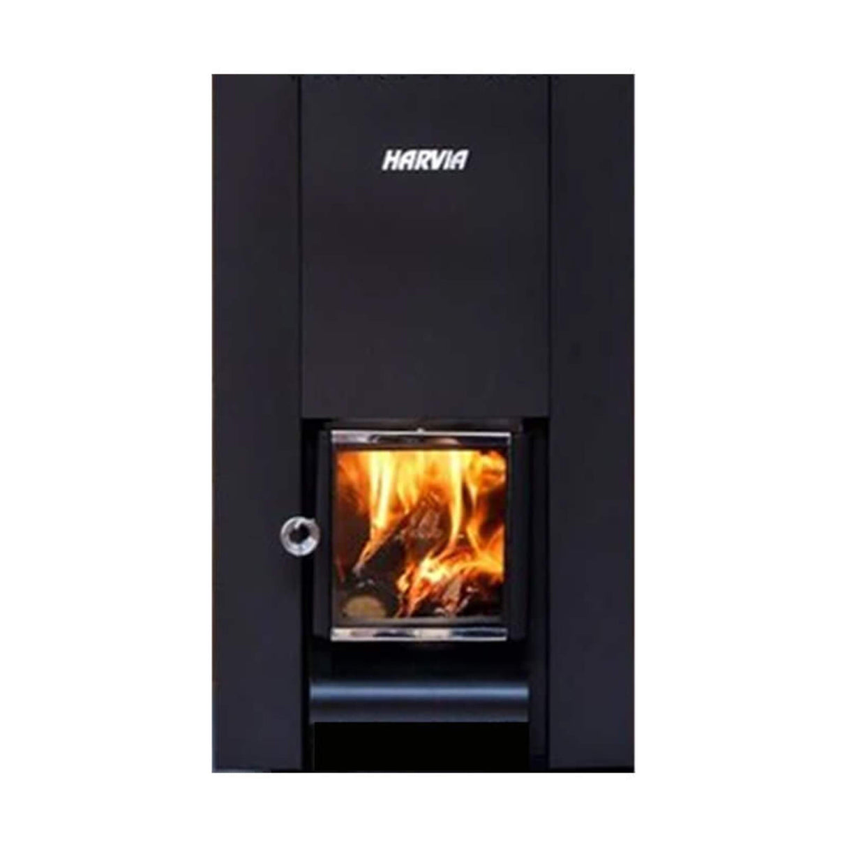 Harvia Linear Black Wood Sauna Stove With Sauna Stones [WK16/20/28OC] (SAK15368)