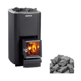 Harvia M3 SL Wood Sauna Stove With Sauna Stones, 16.5KW [WKM3SL] (SAK48521)