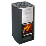 Harvia M3 Wood-Burning Sauna Heater & Chimney Kit, 16.5KW [WKM3] (SAK90867)