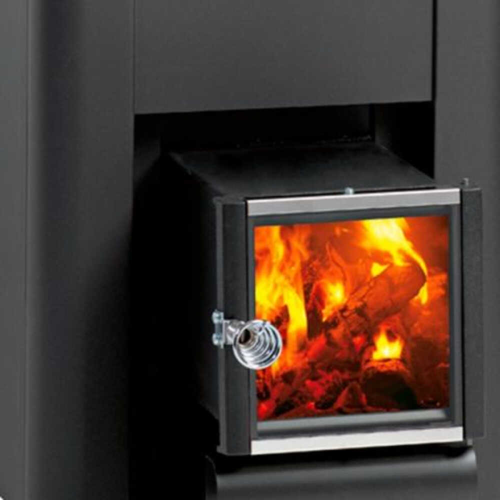 Harvia Pro 20 SL Wood Burning Sauna Stove With Exterior Feed & Sauna Stones, 24.1 KW [WK200SL] (SAK73985)