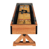 Hathaway Daulton Premium White Oak Finish Shuffleboard Table With Accessories, 9FT (96375142)