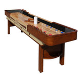 Hathaway Merlot Walnut Shuffleboard Table With Accessories, 12FT (94615283)