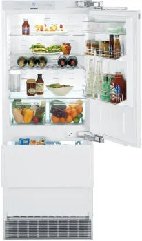 Liebherr HC1570 30 inch Integrated Bottom Freezer Refrigerator with 14.1 cu. ft. Capacity, NoFrost, DuoCooling, Ice Maker with Water Tank, in Panel Ready