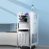 Heavy Duty Commercial Two Hopper Soft Serve Ice Cream Machine With LCD Panel, 2500W (95372618)