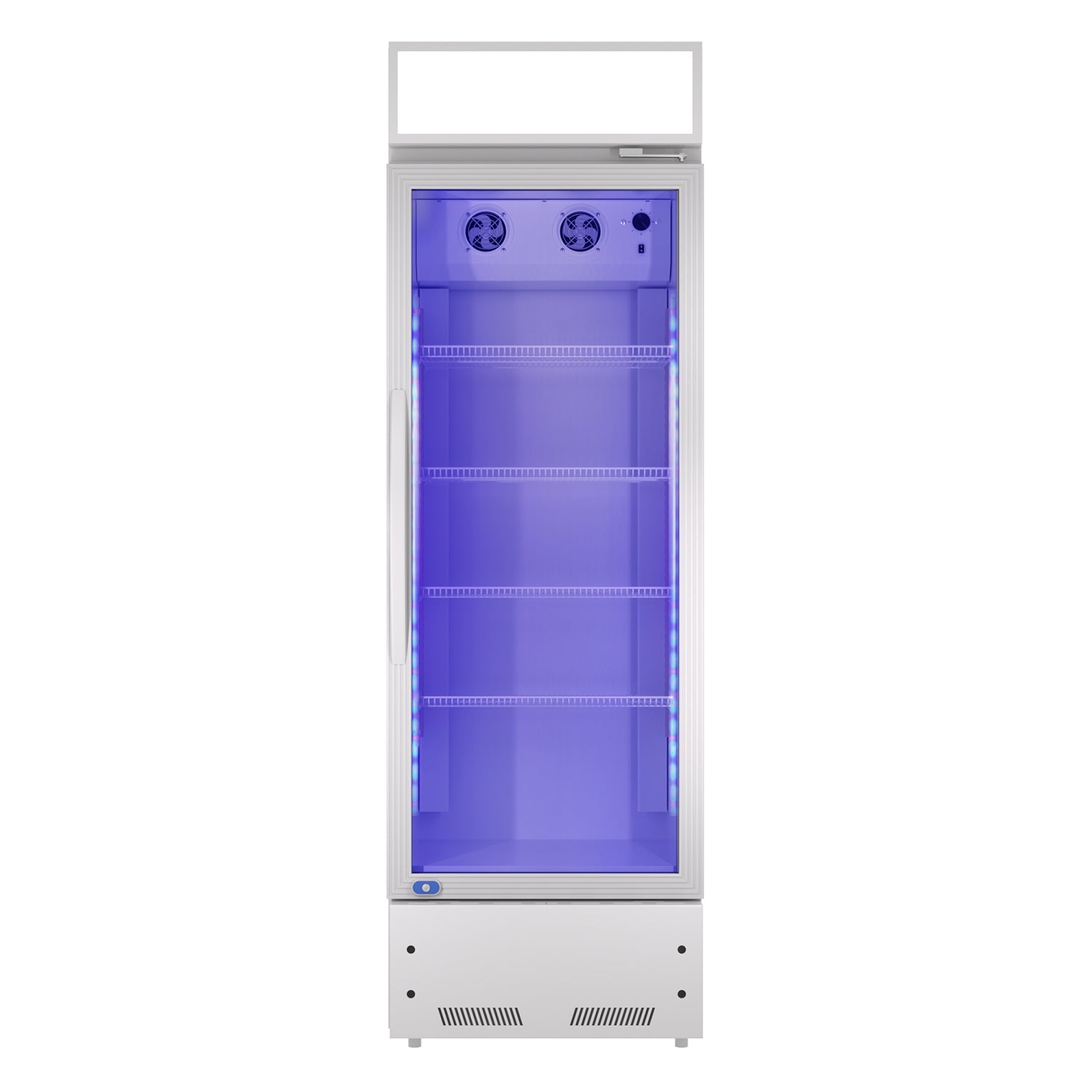 Heavy Duty Industrial Glass Door Beverage Merchandiser Refrigerator Cooler, 11 Cu.Ft (96804571)