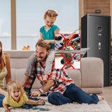 57 Inch High Capacity Extra Large Biometric Home Gun Safe W/ Inner Lockbox For Rifles & Pistols (93516472)