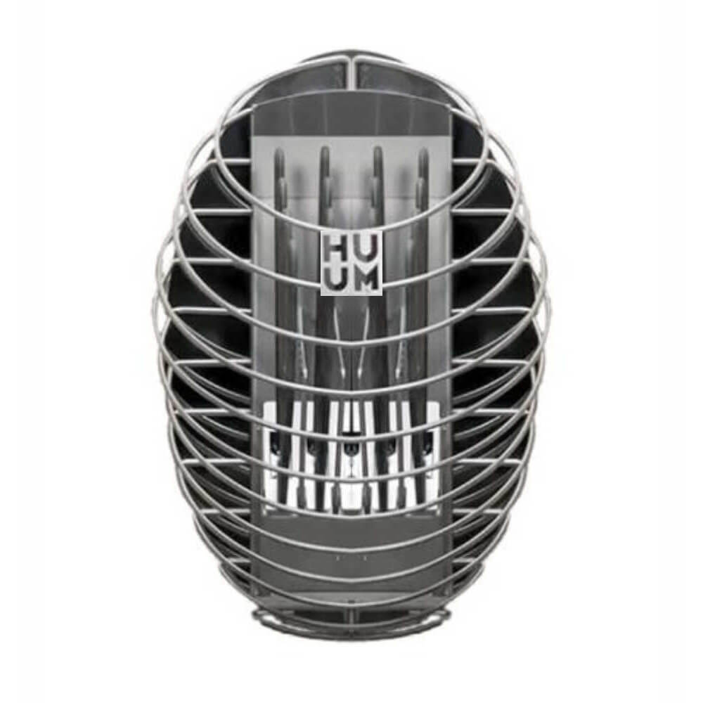 Huum Drop 240V SGS Listed Wall Mount Sauna Heater With UKU Digital Controller & Sauna Stones (SAK43120)