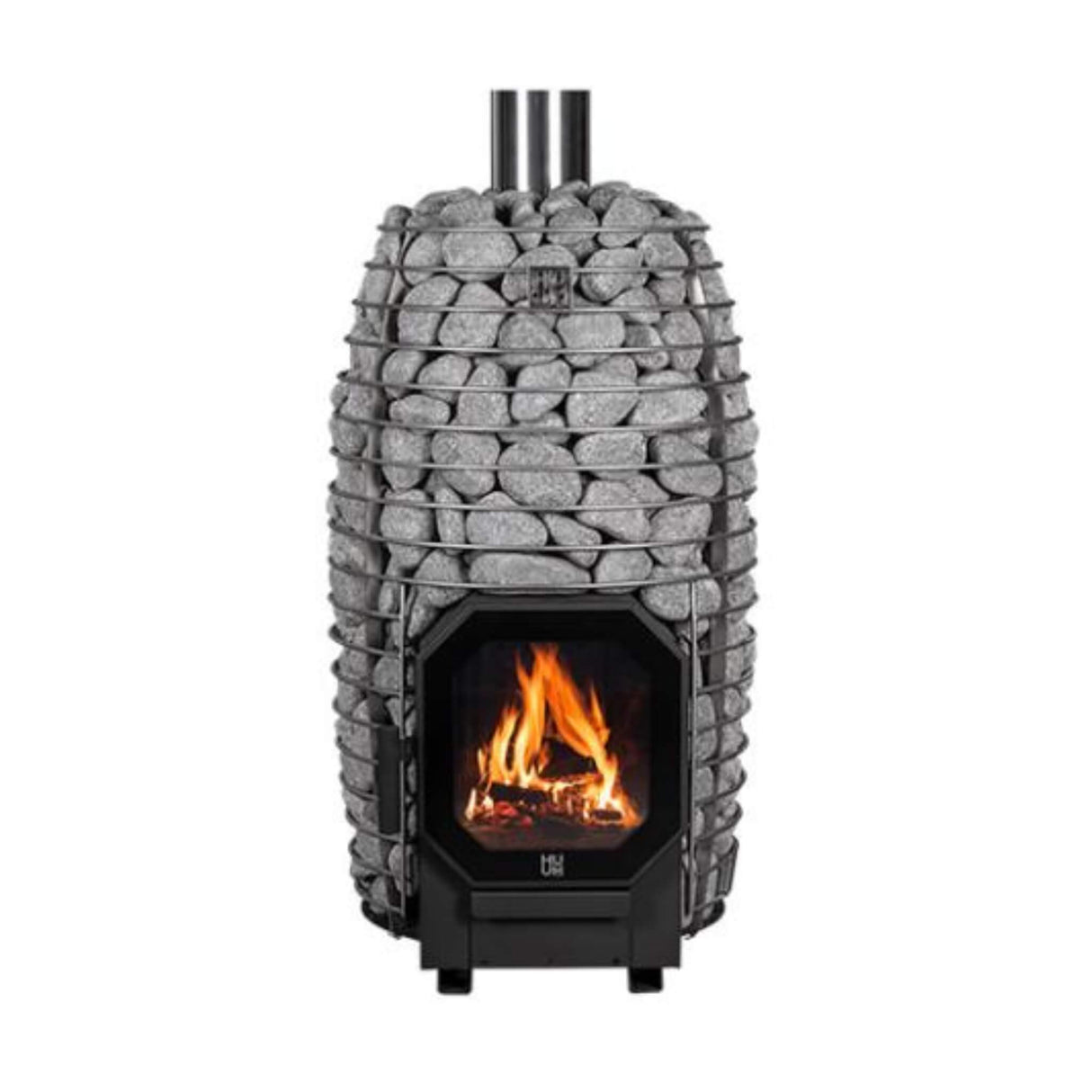 Huum Hive Flow 9.8KW Wood-Burning Sauna Stove With Sauna Stones [H1015012] (SAK85179)