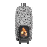 Huum Hive Flow Mini 8.5KW Wood-Burning Sauna Stove With Ash Drawer & Sauna Stones [H1017012] (SAK17895)