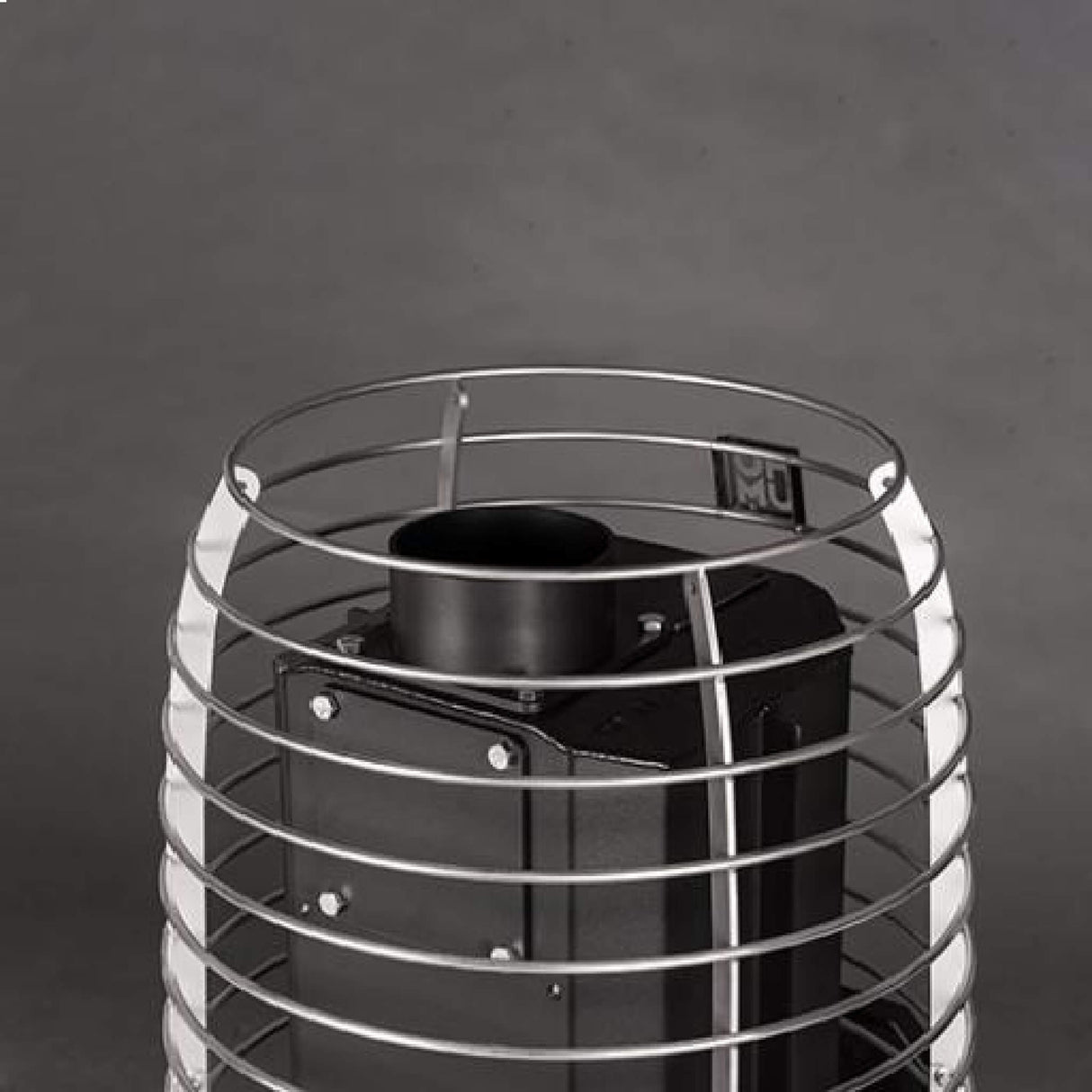 Huum Hive Flow Mini LS 8.5KW Wood-Burning Sauna Stove With Firebox Extension & Sauna Stones [H1018012] (SAK60257)