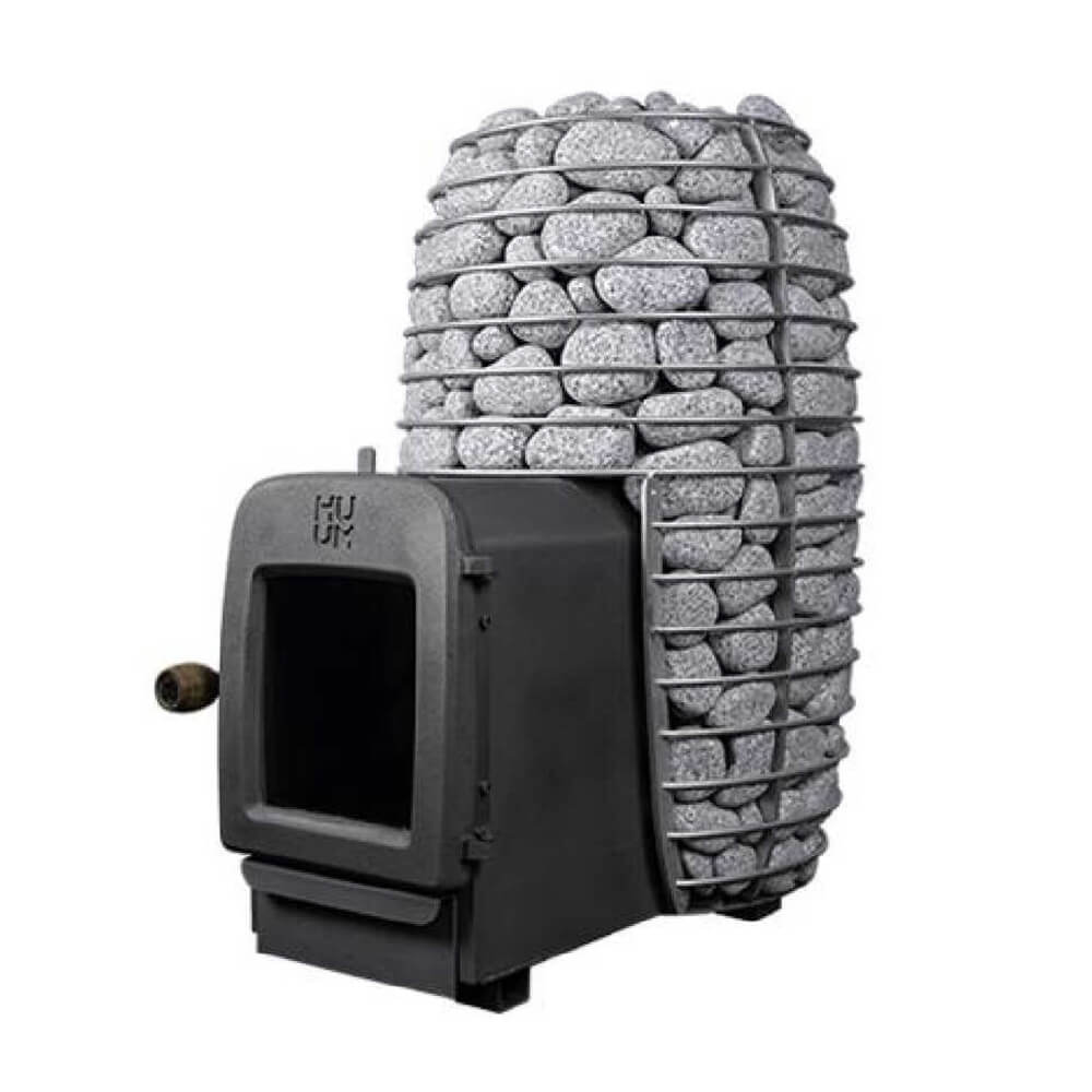 Huum Hive Heat LS 12KW Sauna Stove With Firebox Extension & Sauna Stones [H1012012] (SAK85317)