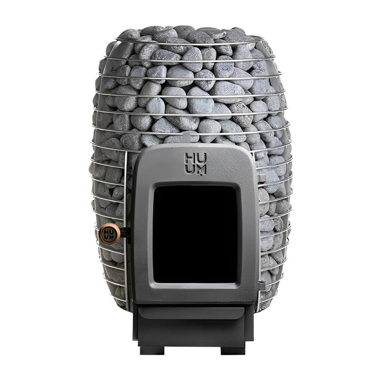 Huum Hive Heat LS 12KW Sauna Stove With Firebox Extension & Sauna Stones [H1012012] (SAK85317)