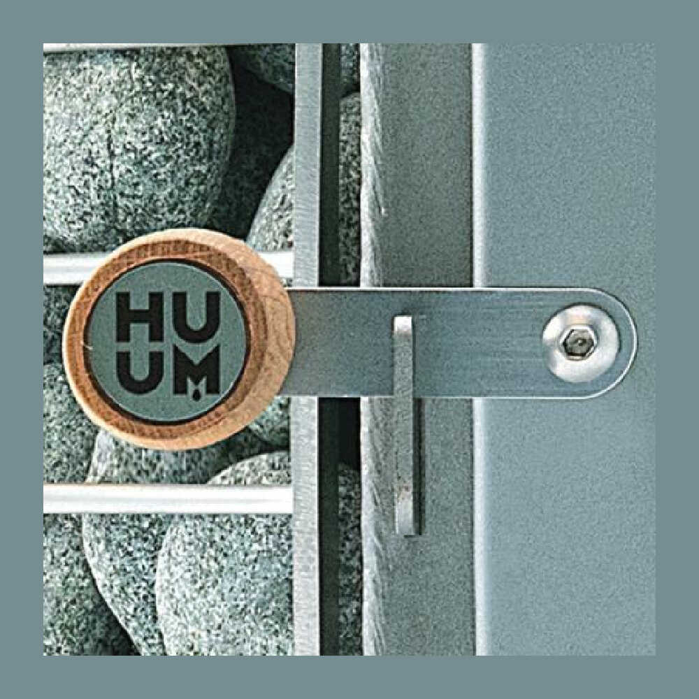 Huum Hive Wood LS 17KW Sauna Stove With Firebox Extension & Sauna Stones [H1010012] (SAK17894)