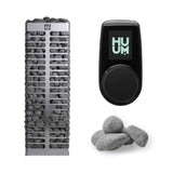 Huum Steel Series Sauna Heater With UKU Control & Sauna Stones (SAK84952)