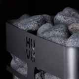 Huum Steel Mini Series 4 Stainless Steel Wall Mount 3.5KW Sauna Heater With Digital Controller & Sauna Stones (SAK91573)