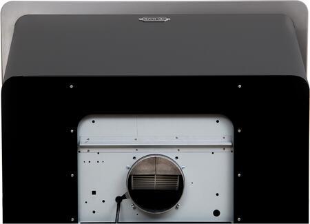 ILVE 30" Majestic Wall Mount Range Hood with 600 CFM Blower Antigrease Filter 2 Warming Lights Filter Light Indicator Autooff Function and 4 Fan Speeds (UAM76)